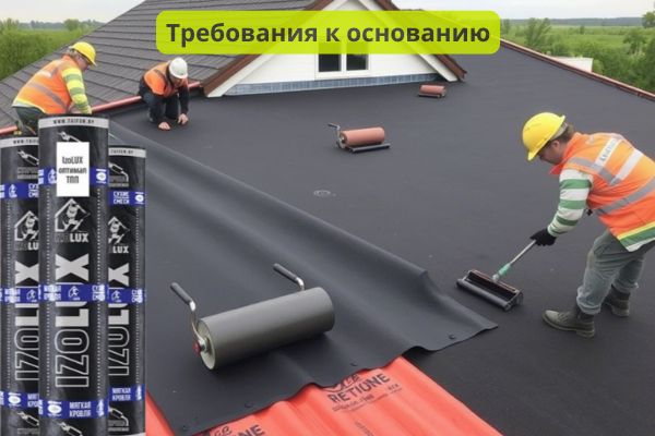 Требования к основанию для наплавляемой кровли фото